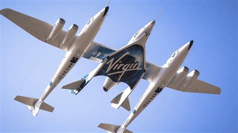 Bransons Virgin Galactic Reaches Edge Of Space Bbc News