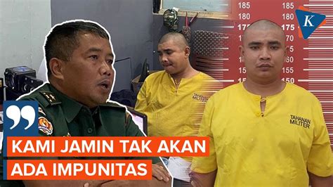 Tegas Tni Ad Tak Akan Beri Impunitas Pada Prajurit Yang Bunuh Imam