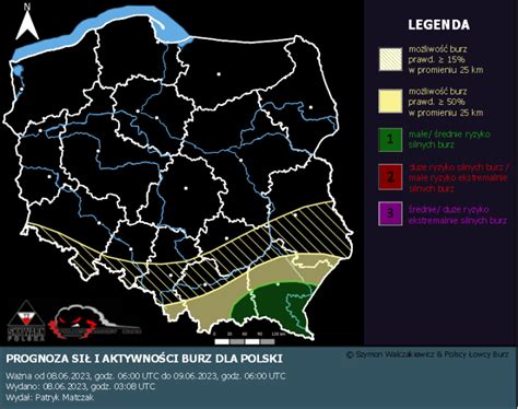 Prognoza Konwekcyjna Dla Polski Na Dzie I Noc