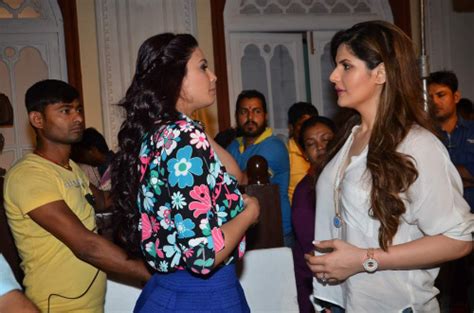 Celebrity News Hate Story Trailer Hot Zarine Khan Cosies Up To Sharman Karan