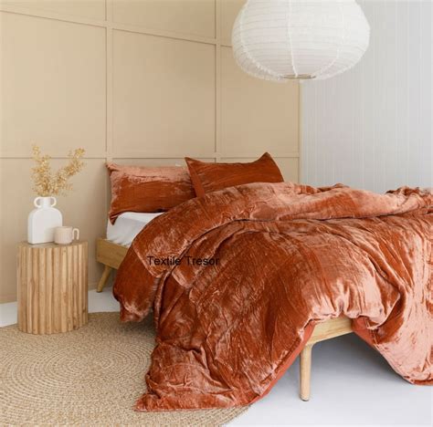 Ultra Luxury Luxe Velvet Duvet Cover Boho Bedding Uo Etsy