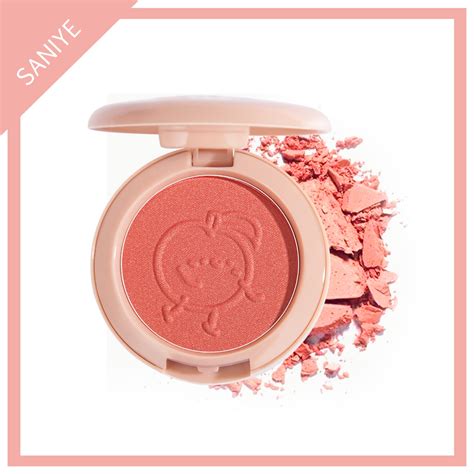 Lydiaunistar Colors Matte High Gloss Blush Rouge Border Nude Makeup Repair Powder The