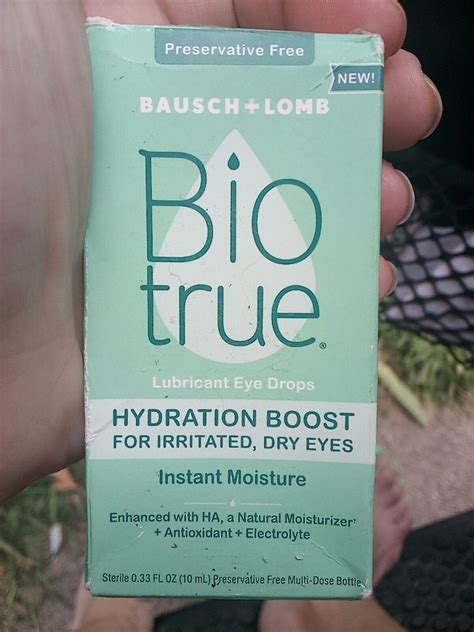 Biotrue Hydration Boost Dry Eye Drops 0 33 Fl Oz For Sale Online Ebay