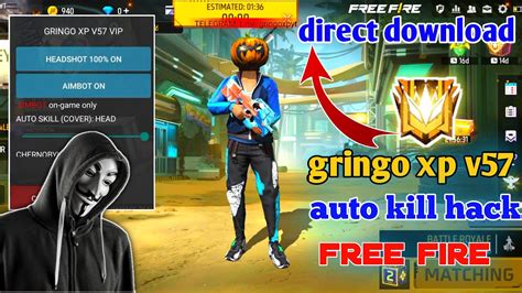 Gringo Xp V With New Password Free Fire New Ob Auto Kill Fly Mod