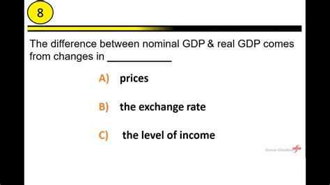 Economics Quiz Questions And Answers Macroeconomics Gdp Gnp Youtube