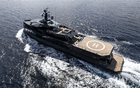 Not A Stealth Warship But This 190 Feet Vessel Is A Luxurious Explorer