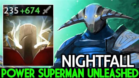 NIGHTFALL Sven Power Superman Unleashed Rampage Mode Dota 2 YouTube