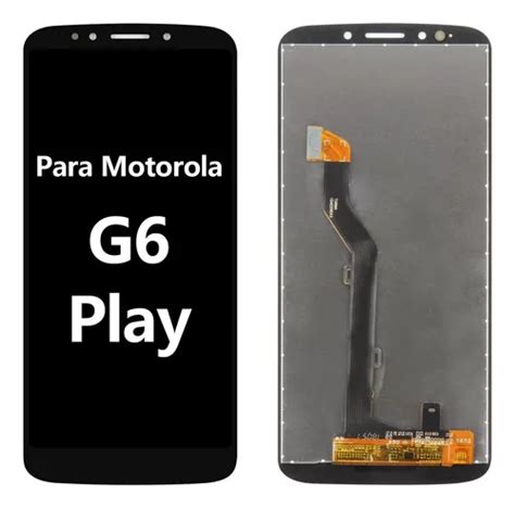 Tela Frontal Lcd Display Para Moto G6 Play Xt1922 Oem Parcelamento