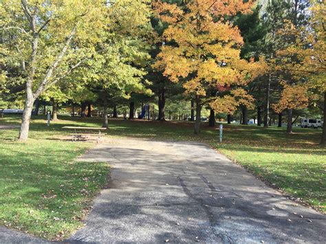 Harrison Lake State Park Campground Fayette Ohio Oh