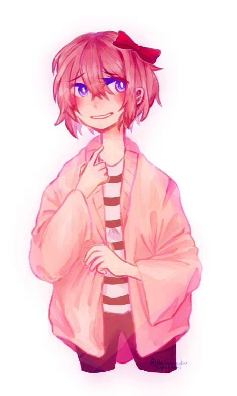 Sayori Fanart Happy