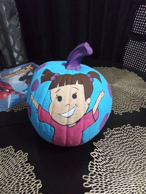 Monster Inc Pumpkin