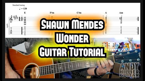 How To Play Shawn Mendes Wonder Guitar Lesson Youtube