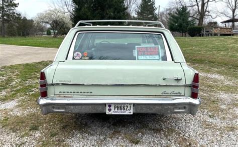 Solid Station Wagon 1966 Amc Ambassador 880 Barn Finds