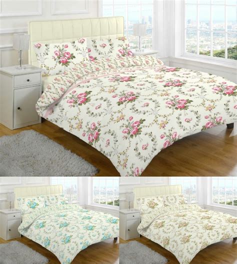 Olivia Floral Brushed Cotton Flannelette Thermal Sheet Set Urban Bedding