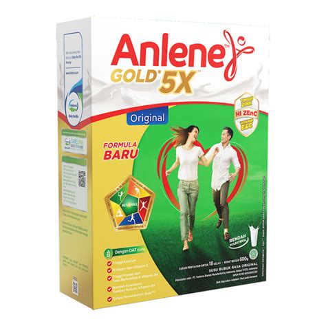 Anlene Gold X Susu Bubuk Dewasa Original G Tulang Sendi Otot