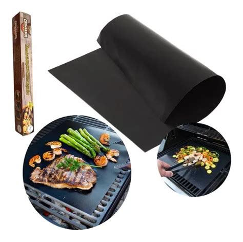 Manta Grill Churrasco Teflon Esteira Antiaderente Grelha Bbq R Em