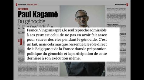 Rwanda une nouvelle tension Kigali Paris entache les commémorations du