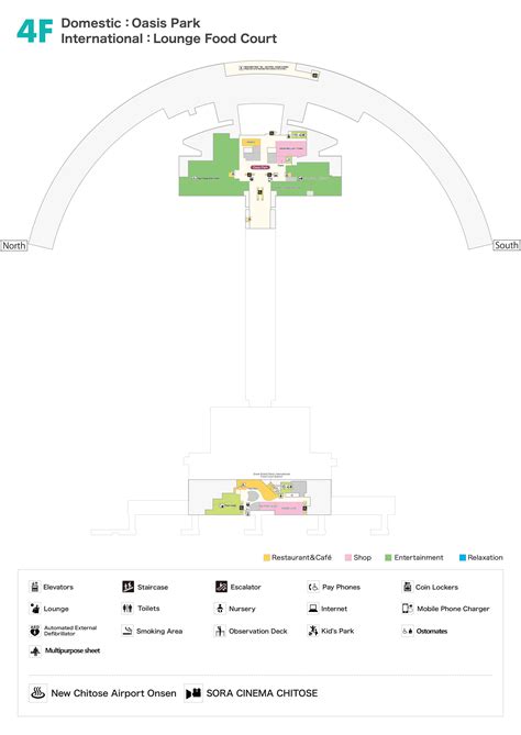 New Chitose Airport Map (CTS) - Printable Terminal Maps, Shops, Food ...