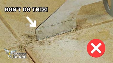 How To Remove Grout With An Oscillating Tool Wonderblade™