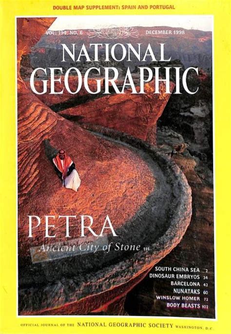 National Geographic December 1998 National Geographic Back Issues