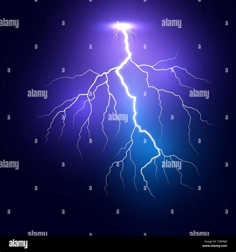 Orage Et Clairs Banque D Images Vectorielles Alamy