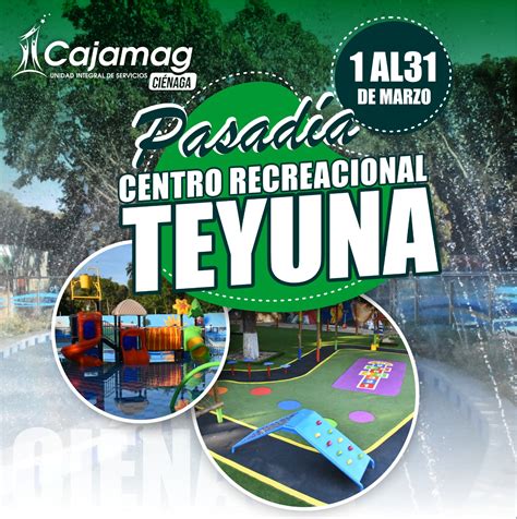 Pasadía centro recreacional teyuna Cajamag