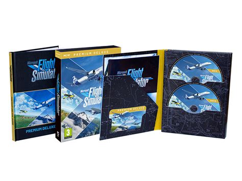 Microsoft Flight Simulator 2020 Premium Deluxe Edition Boxed Dvd Set