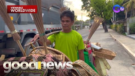 Senior Citizen Naglalako Ng Paninda Para Sa Dream House Good News