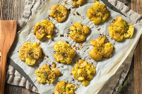 smashed potatoes recipe prep    minutes