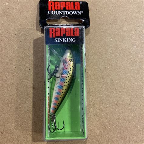 Rapala Countdown Cd Rt Rainbow Trout Color Finland Crankbait Nib Ebay