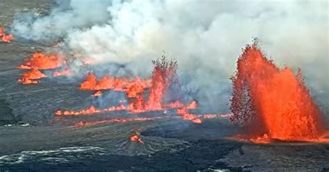 Video As Se La Erupci N Del Volc N Kilauea Es La Tercera De