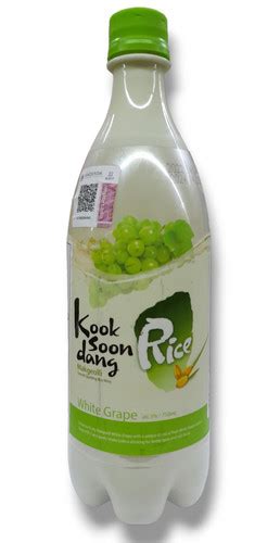 Makgeolli Licor De Arroz Coreano Sabor Uva Verde Ml Okmart