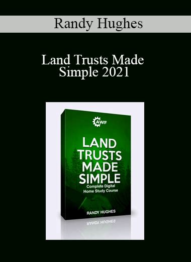 Randy Hughes Land Trusts Made Simple 2021 Wsolib