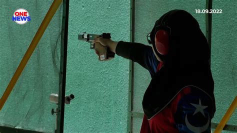 Sukma Shaveena Tewaskan Juara Bertahan Meter Air Rifle Wanita