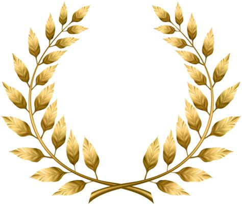 Laurel Wreath Transparent PNG Clip Art Image | Gallery Yopriceville ...