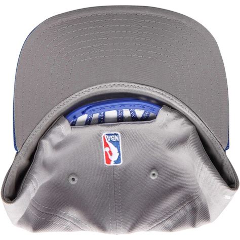 Mens Brooklyn Nets Adidas Grayroyal Blue Alternate Jersey Snapback