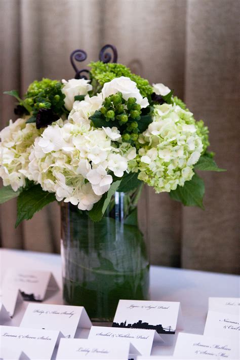 White-Hydrangea-Centerpiece - Elizabeth Anne Designs: The Wedding Blog