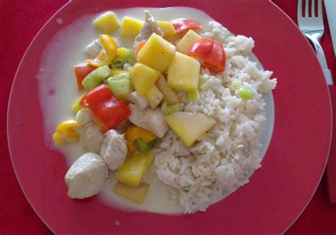 Putencurry Mit Mango Und Reis Rezept Ichkoche At