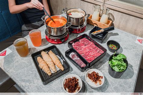 Paradise Hotpot Has Individual Hotpot Buffet At Compass One Eatbook Sg