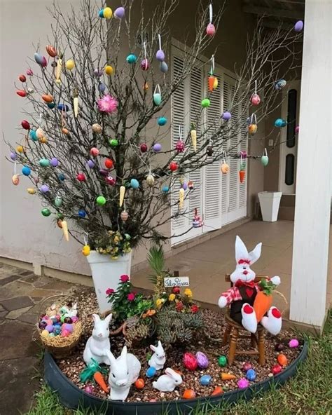 Easter Spring Trees Em 2024 Árvore De Páscoa Diy Cesta De Páscoa Enfeites De Pascoa