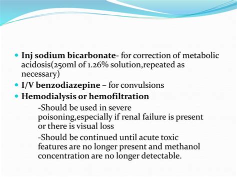 Methyl Alcohol And Aluminium Poisoning Ppt