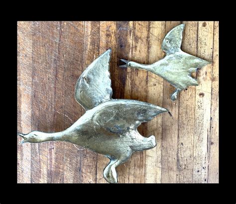 Brass Birds Wall Art Mid Century Bird Art Birds In Flight Etsy