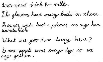 Dyslexia Handwriting | Hand Writing