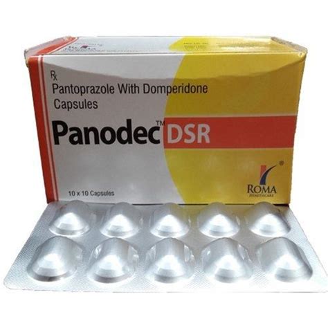 Pantoprazole And Domperidone Sustained Release Prescription Capsules