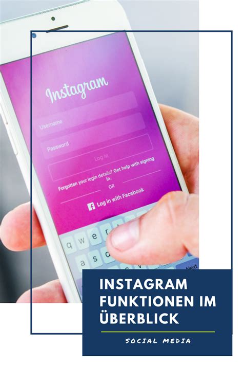 Instagram Funktionen im Überblick Instagram Online communication