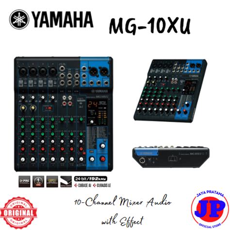 Jual Yamaha Mg Xu Channel Mixer Audio With Effect Original Mg Xu