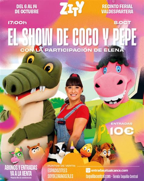 Cantajuego El Show De Coco Y Pepe Espacio Zity Enjoy Zaragoza