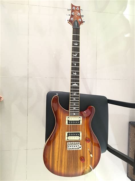 Guitarthai Prs Se Custom Zebrawood