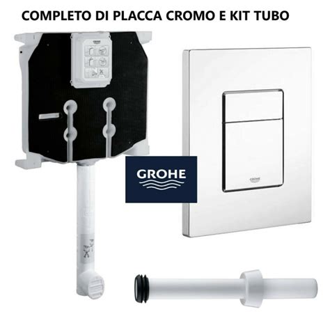 Kit Completo Grohe Cassetta Placca Cannotto