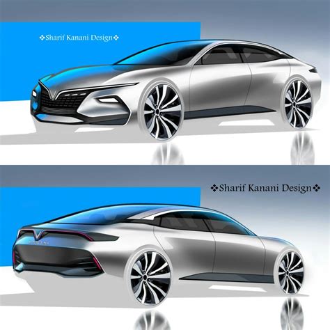 S5 Sedan Exterior Design Sketches By : Sharif Kanani